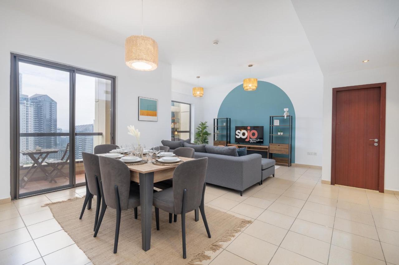 Jbr Beach Bliss One Three Bedroom Luxury Apartments By Sojo Stay Dubai Exterior photo